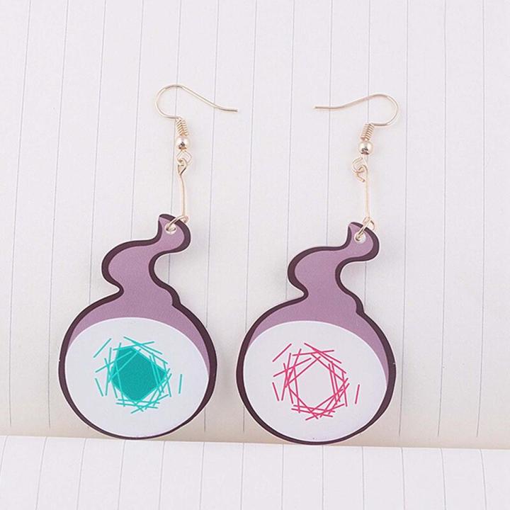 Anime Toilet Bound Hanako Kun Earrings Cosplay Yugi Amane Earring Ear Stud Costume Accessories