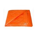 Orange Plastic Tarpaulin - 12ft x 24ft. 