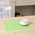 Silicone Table Mat Durable Korean Style Plaid Dining Table Insulation Pad. 
