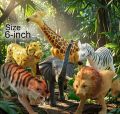 Wild Animal Jungle Zoo Toy Set - Large Size 15cm / 6 Inch. 