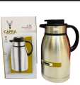 Steel Thermos | Capra Thermos-Steel Body Thermos Jug-Flask - Hot & Cool Metal Steel MS 2.0 Litre| high quality Thermos for storing water and liquid Items. 