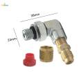 Fuel Pressure Test Fitting Adapter 90 Degree Accessory Assembly Fuel Pressure Test for. 