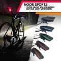 Noor's Super Bright Rechargeable Bike Bicycle Cycle light with Horn with High Low Flashing Beam and 140 DB Sound with 5 Different Horn Modes. 