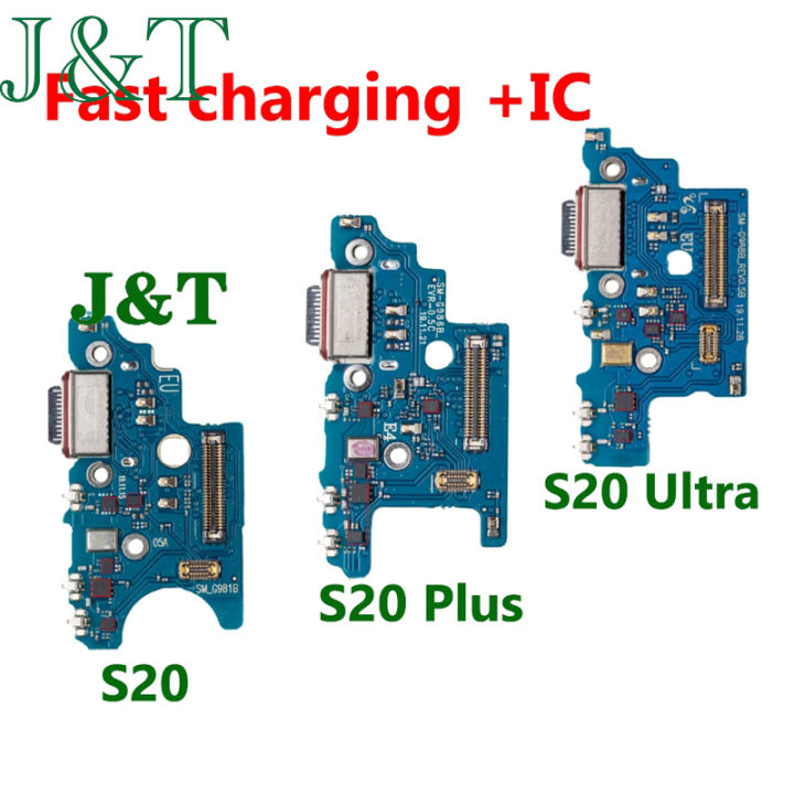 Fast Charging Flex Port Board For Samsung Galaxy S20 Plus Ultra G981B G986B G988B USB Charger Port Board With IC Flex Cable