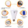 LED Rechargeable light 20W long backup double battery AC/DC bulb emergency solar light. 