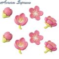 Cute Refrigerator Magnet 8pcs 3d Flower Refrigerator Magnet Set Charming Resin Floral Fridge Magnets for Home Decor Style. 