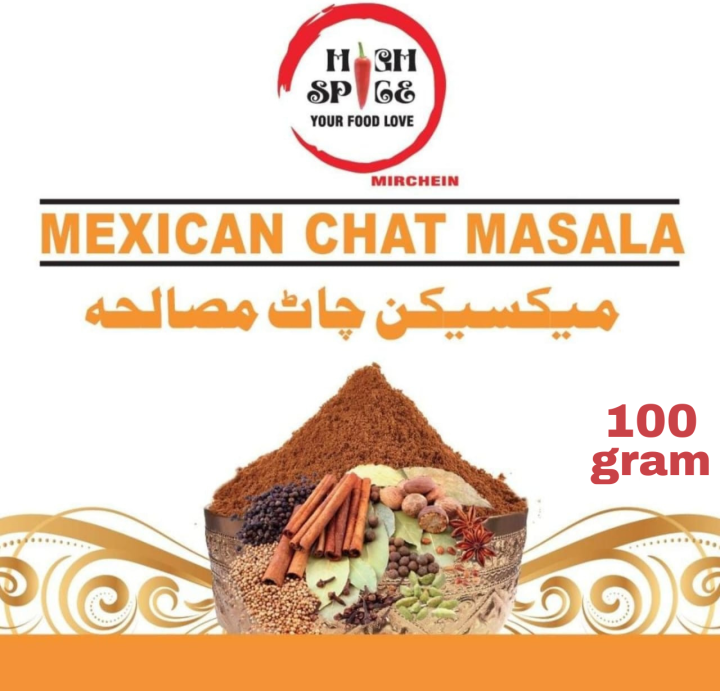 Chat Masala - 100% Pure High Spice Chaat Masala - High Quality Seasoning Cooking Masala