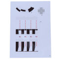 1:300 Saturn V Rocket Paper Model DIY Puzzle Manual Space 3D Origami Paper Toy. 