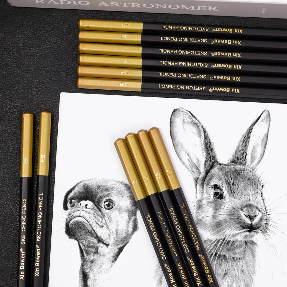 Faber Castell Graphite Aquarelle Pencils - Set Of 5 - View #3