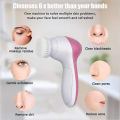 11 in 1 Face wash Machine Electric  Facial Pore Cleaner Body Cleansing Message Skin Beauty Messager Message Beauty Tool With Brushs. 