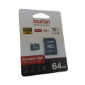 Imation memory card (Micro sd card) 32gb + 64gb [Memoria Micro SD Imation 32GB U1, V10 Con Adaptor] [Memoria Micro Sd 64 Gb Imation 4k Clase 10]. 