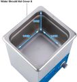 GT SONIC 2L Ultrasonic Cleaner with Adjustable Timer, Household Stainless Steel Ultrasonic Cleaning Machine for Dentures, Glasses, Watches, Electronics Parts – Imported from UK. 