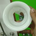 pee poo cup bathroom toilet wc whole cover wc safety cup guter cup cap wc hole dhakan Smell Blocker, Stop Insects & Rats Entrance for Squat Toilet gutter cup. 