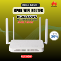 Huawei HG8245W5 Dual-Band Gigabit Epon/Gpon Router (Renewed) with Universal Plug - High-Speed Fiber Optic Access ONT. 