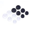 12Pcs Silicone Replacement Ear Buds Tips For Audio-Technica Skullcandy Monster Sony Ultimate JVC Most in Ear Headphones. 