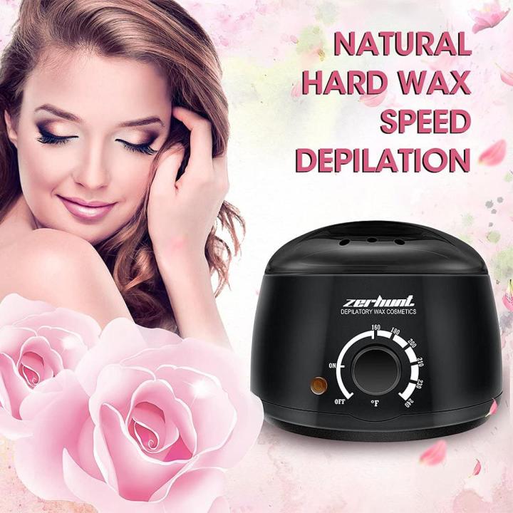 Professional Wax Heater - Professional Hair Removal Wax Heater & Wax Warmer -Wax Warmer, Portable Electric Hair Removal Kit for Facial & Bikini Area , Armpit- Melting Pot Hot Wax Heater Body Waxing Spa or Self-waxing