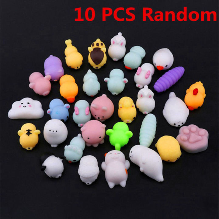 10Pcs Random Squishy Lot Slow RisingToy Hand Toy