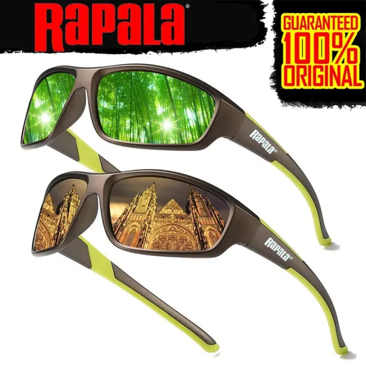 ZEBF-Rapala  High Definition Polarized Sunglasses for Men Women Outdoor Sport Fishing Sun Glasses UV400 Protection Driving Eyeglasses
