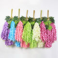 Artificial Wisteria Hangings For Decoration, Wadding & Assorted Event Luminous Romantic and Aesthetic Look for Room and Party Decoration-Indoor and Outdoor-Main Door. 