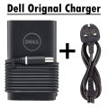 Dell Laptop Round Pin Orignal Charger - Dell_ Inspiron 15 1525 1526 1545 1564 3520 65W 19.5V 3.34A 7.4*5.0mm - Dell lattitude 7390 Charger - Dell Big Round pin Orignal Charger with cable. 