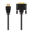 Full HD 1080P HDMI to 24+1 DVI-D  cable (Dual Link). 