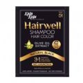 Kala Kola Hairwell Color Shampoo (Black) Sachet. 