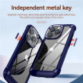 lthmy for Samsung Galaxy S21 Ultra 5G Transparent Hard PC Soft TPU Bumper Shockproof Protective Case Cover. 