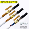 Yajue Magnet Filter Tip Cigarette Holder Thick Medium and Thin Universal Circulating Double Filter Washable Men's Tar Cigarette Holder. 