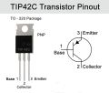 Pack of 10 - 5 Set (TIP41C NPN 5Pcs + TIP42C PNP 5Pcs) TIP41C TIP42C Transistor 6A 100V TO-220. 