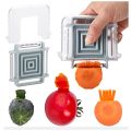 3 in 1 Vegetable Peeler for Tomato Potato Carrot Zucchini Peelers with Rotating Serrated Plastic. 