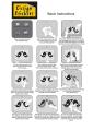Car, Laptop & wall Sticker - Pawprint Lifeline Decal Pet Dog Paw Heartbeat Heart Love Window Bumper Sticker 5 x 2.25 inches. 