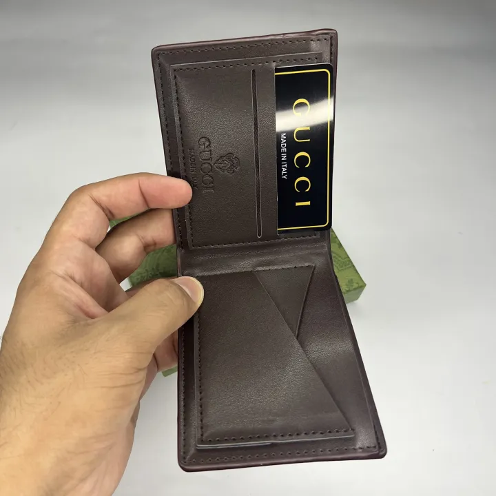 Original%20GG8695%20Bifold%20Slim%20Apricot%20Leather%20Wallet%20for%20Men%20with%20Box%20-%20Image%205