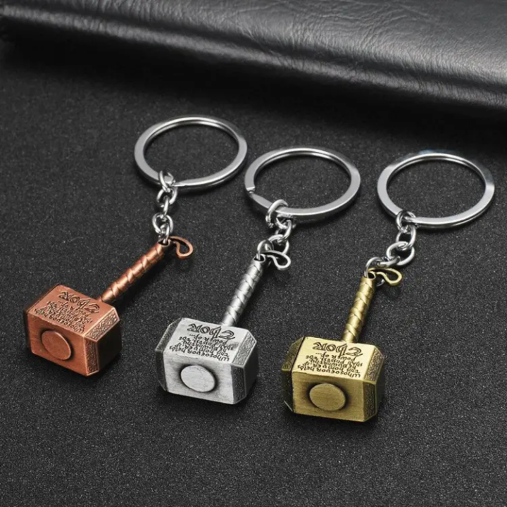 Thor Hammer Marvel Avengers Marvel Thor Giant Hammer Stainless Steel Key Chain - very stylish keychain