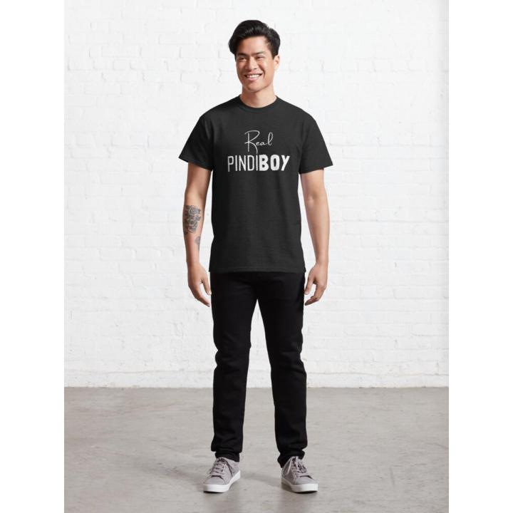 Real Pindi Boy funny Tshirt for men