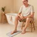 2-in-1 Silicone Washboard & Foot Pain Massager – Portable, Non-Slip, Multi-Use Laundry Mat with Suction Cups for Hand Washing Clothes & Relaxing Feet Massage at Home/Travel. 