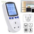 220v KWH Power Meter Plug Energy Monitor Watt energy meter Backlight LCD Display. 