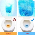 10 Pcs Toilet Cleaner Tablets Powerful WC Cleaning Fresh Fragrance Easy To Use. 