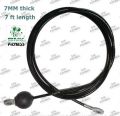 Fitness Gym Cable Fitness Pulley Thick 7mm Heavy Duty Steel Wire Rope for Home Gym Cable Pulley Machine Accessories. 