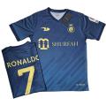 Ronaldo kit - Al Nassr Away Kit - Football Shirt - Cristiano Ronaldo Shirt. 