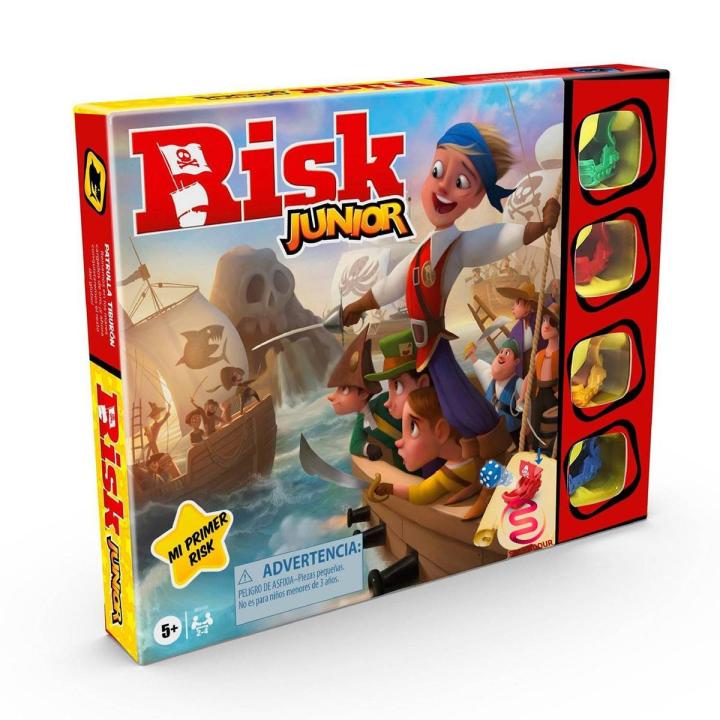 Pirate Adventure Unleashed: Risk Junior Board Game – A Strategy Board Game for Kids Ages 5 and Up