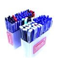 Signature Pen Office Bundle (Pack of Ball Point Pens, Fine Liners, Board and Permanent Marker, Highlighter) with free stationery holder. 