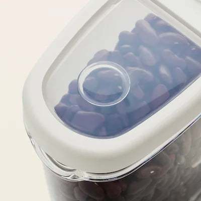 IKEA 365+ Dry food jar with lid, transparent/white 1.3 l – IKEA