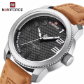 Naviforce NF9202 - S.W.L.BN Stylish & Trendy New Fashionable Leather Strap Wrist Watch For Men / Watch For Boys / Boys Watches / Watches For Boys. 