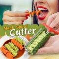 Fruit Vegetable Tools Spiralizer Rotating Machine Manual Roller Spiral Slicer Radish Potato Cutter Kitchen Tools Gadget. 