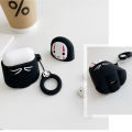 airpods protective sleeve bear apple bluetooth wireless earphone sleeve cartoon cute silicone box shell suitable. 