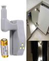 Cabinet Wardrobe Light Smart LED Hinge Sensor 3 led light with Battery. 