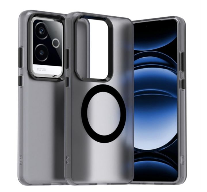 Realme GT6 Magnetic Protective Case - Soft, Anti-Drop, Skin-Sensitive, Matte
