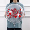 Bobo balloon Sticker Red I Love You Bobo Balloon Sticker Heart Balloon Sticker Wedding Birthday Decor. 