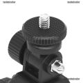 Quick Release Screw Clamp Bracket Bike Handlebar Mount 1/4 Tripod Camera. 