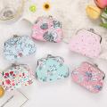 Printed Coin Purse Stylish Mini Colorful Wallet Cotton Fruit Clutch for Women Girls Ladies Use Travel Gifts Casual Shopping. 